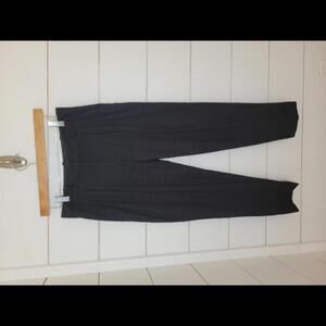 Tahari 28" waist black pleated dress pants.